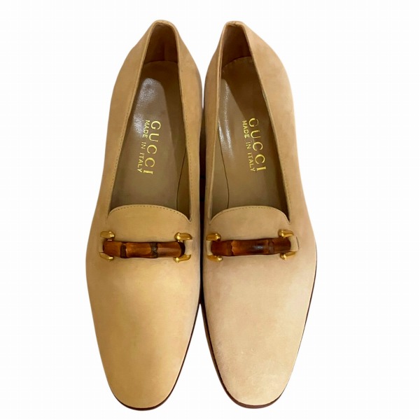 楽天市場】イタリア製 GUCCI ビットローファー 緑 10/28cm