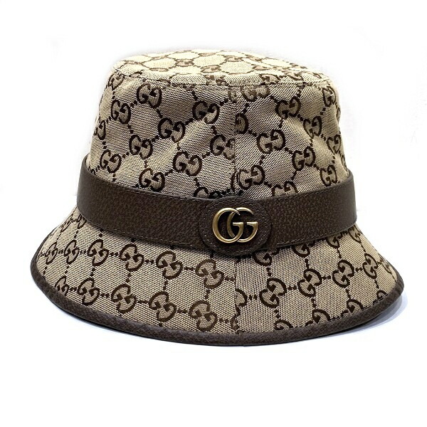 楽天市場】グッチ 帽子 GGキャンバス テンガロンハット レディース