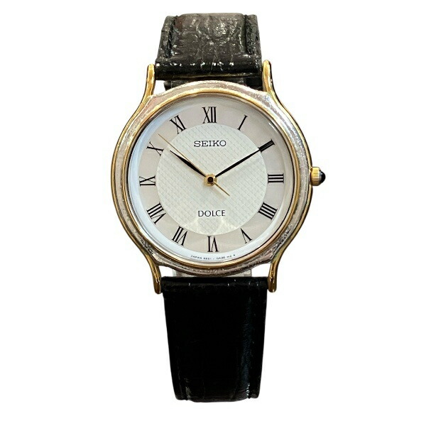 楽天市場】セイコー ドルチェ 5E31-5000 メンズ 腕時計 クォーツ SS