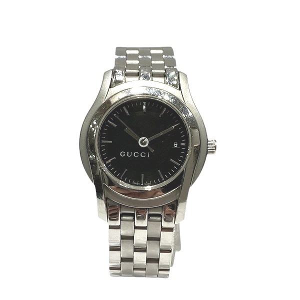 グッチ GUCCI 5500L クォーツ 時計 腕時計 レディース 送料無料 【中古】
