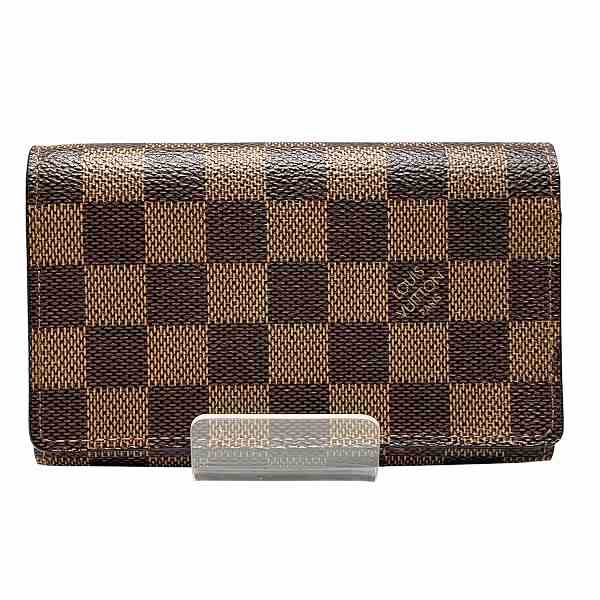 ルイヴィトン ダミエ ポルトフォイユ トレゾール 二つ折り財布