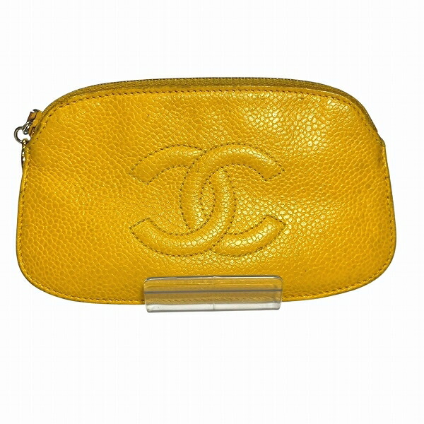 【CHANEL】ポーチ キャビアスキン 25A 楽天市場】【バッグ】CHANEL シャネル キャビアスキン ポーチ