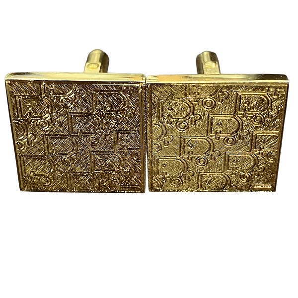 楽天市場】クリスチャン ディオール Christian Dior カフス ゴールド