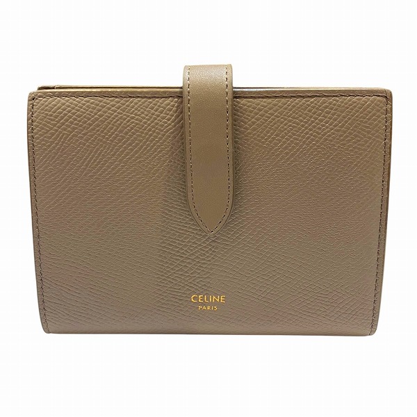 楽天市場】中古 セリーヌ 財布 二つ折り ミディアム ストラップ