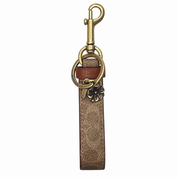 楽天市場】COACH コーチ シグネチャー キーホルダー キーリング
