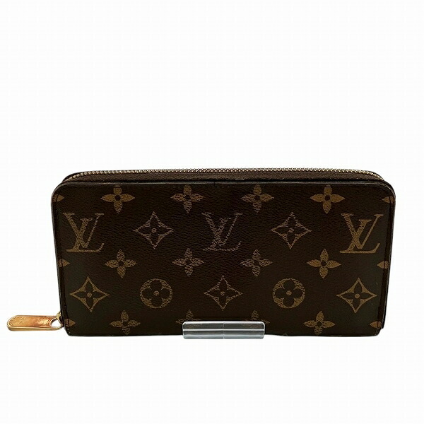 LOUIS VUITTON ルイヴィトン M60017 ジッピーウォレット M60017/ジッピー・ウォレット_モノグラムキャンバス/PVC/ブラウン 割引