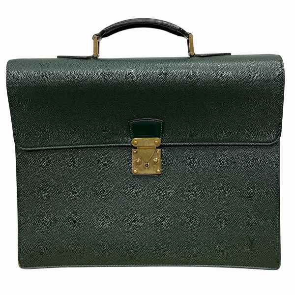 ルイヴィトン　タイガ　セルヴィエット　モスコバ　ビジネスバッグ　ボルドー f16165-3.jpg