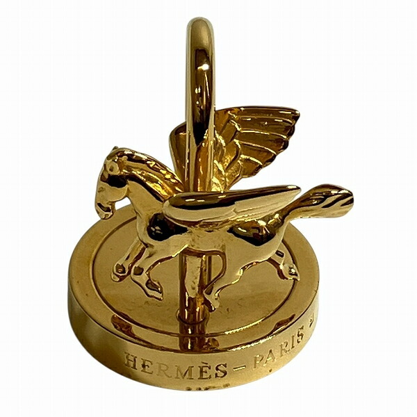 楽天市場】エルメス HERMES ペガサス カデナ 金メッキ Pegasus ユニ
