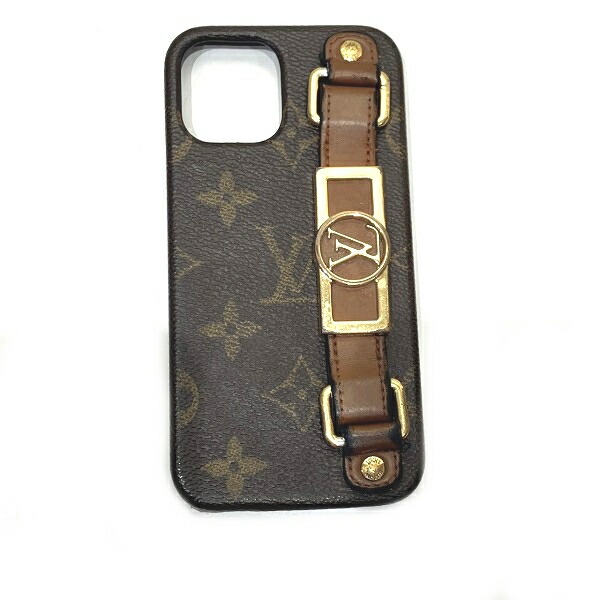 LOUIS VUITTON - LOUIS VUITTON ルイヴィトン iPhone13PRO バンパー・ドフィーヌ M81214/ME4281 アイフォーン13プロ 携帯カバー レザー携帯ケース ブラウン LOUIS VUITTON 並行輸入 ルイヴィトン iPhone13 Pro ケース