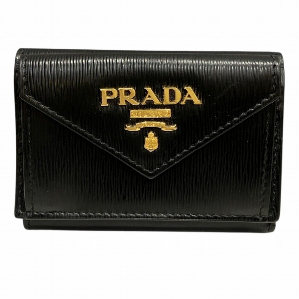 PRADA ミニ財布 楽天市場】【財布】PRADA プラダ 3つ折財布 コンパクトジップ