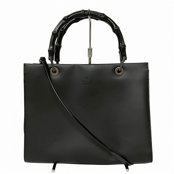 グッチ GUCCI バンブー 002・1016 2WAY バッグ ハンドバッグ ショルダーバッグ レディース 送料無料 【中古】
