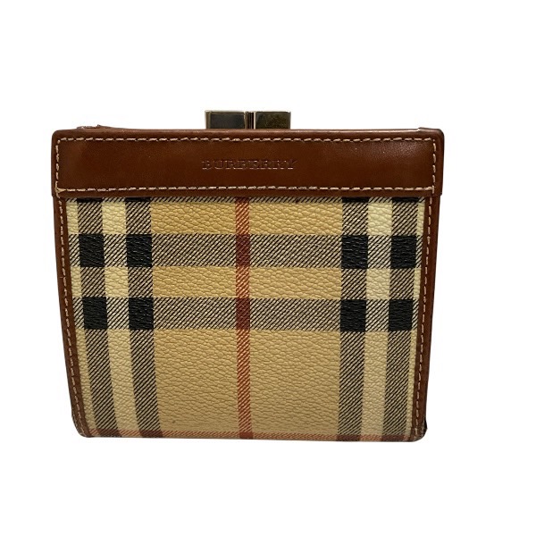 楽天市場】【財布】BURBERRY バーバリー 2つ折 Wホック 財布 ノバ