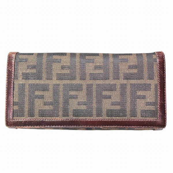 楽天市場】【財布】FENDI フェンディ ズッカ柄 2つ折 長財布