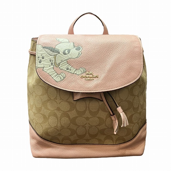 coach ディズニーコラボ　リュック COACHxディズニー】○メンズノンノ掲載○コラボ○バックパック
