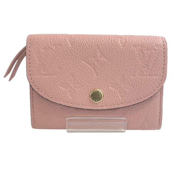 ルイヴィトン Louis Vuitton モノグラム ポルトモネ ロザリ M81520 2つ折り紙入れ レディース 貨物輸送無料 【中古】