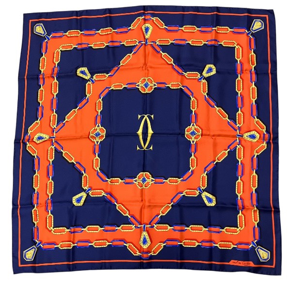 楽天市場】【中古】カルティエ マスト ドゥ カルティエ スカーフ