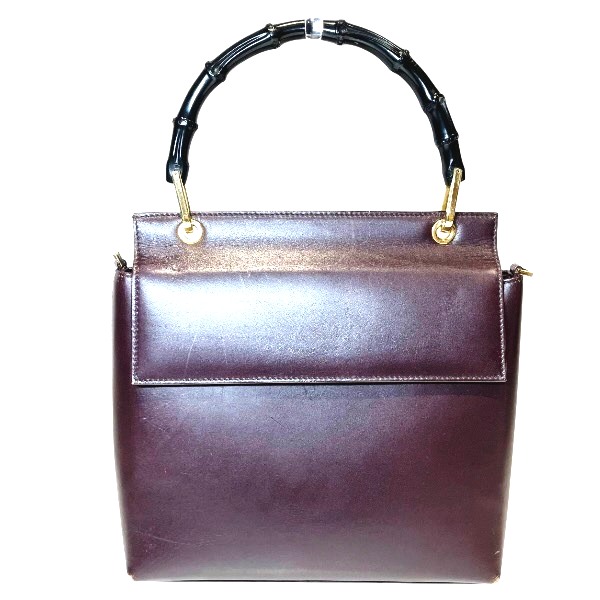 グッチ GUCCI バンブー 001 1887 バッグ ハンドバッグ レディース 送料無料 【中古】｜ワンダープライス　店
