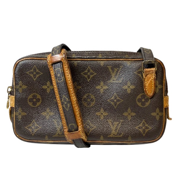 ルイヴィトン Louis Vuitton モノグラム マルリーバンドリエール M51828 御徒面子 ショルダーバッグ レディース 貨物輸送無料 【中古】