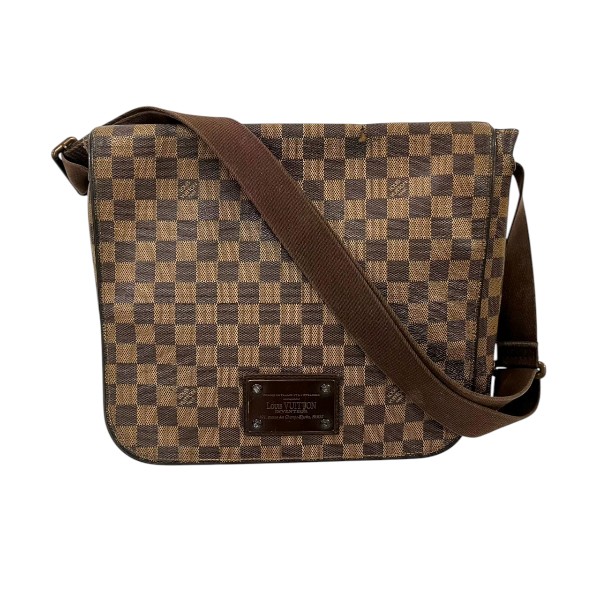 ルイヴィトン Louis Vuitton ダミエ ブルックリンMM N51211 バッグ ショルダーバッグ ユニセックス 送料無料 【中古】