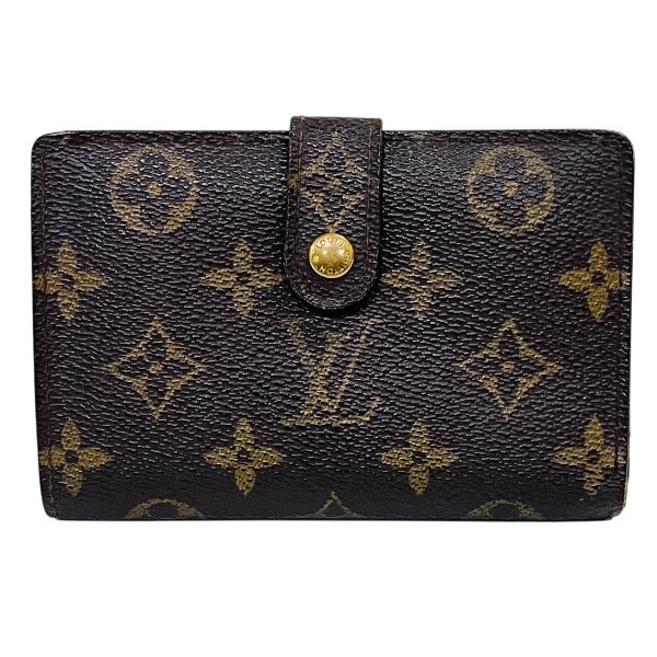 ルイヴィトン Louis Vuitton モノグラム ポルト モネ ビエ ヴィエノワ M61663 2つ折り財布 レディース 送料無料 【中古】