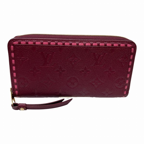 ルイヴィトン Louis Vuitton モノグラム アン腹積もり ジッピーウォレット M64803 長紙入れ レディース 貨物輸送無料 【中古】