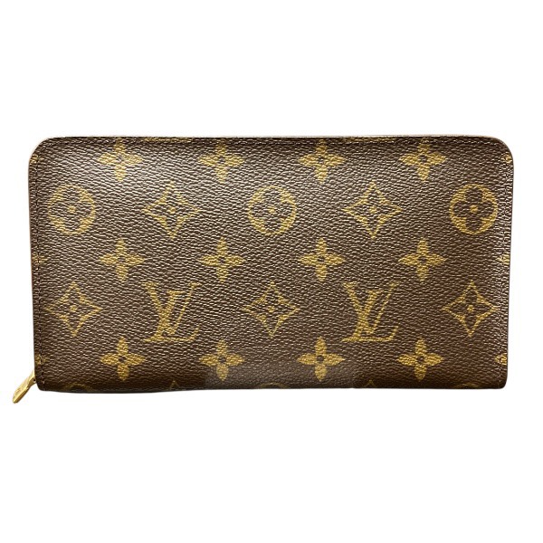 ルイヴィトン Louis Vuitton モノグラム ポルトモネ ジップ M61727 ラウンドジッパー 長紙入れ ユニ一発やる ★貨物輸送無料★【中古】