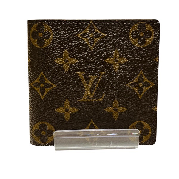 ルイヴィトン Louis Vuitton モノグラム オポルト ビエカルトクレディ モネ M61665 2つ折り紙入れ ユニ一発やる 貨物輸送無料 【中古】