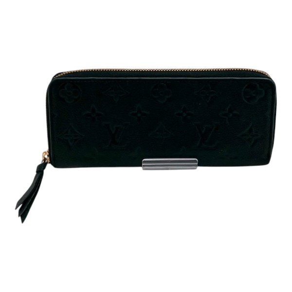 ルイヴィトン Louis Vuitton アン工業プラント ポルトフォイユクレマンス M60171 長紙入れ ユニ一発やる 貨物輸送無料 【中古】