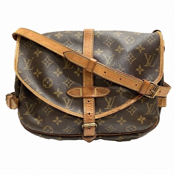ルイヴィトン Louis Vuitton モノグラム ソミュール30 M42256 御徒面子 ショルダーバッグ レディース 貨物輸送無料 【中古】