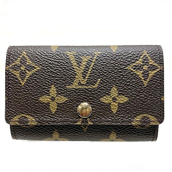 ルイヴィトン Louis Vuitton モノグラム ミュルティクレ6 M62630 ブランド名小物 足懸かり入れもの ユニ一発やる 貨物輸送無料 【中古】