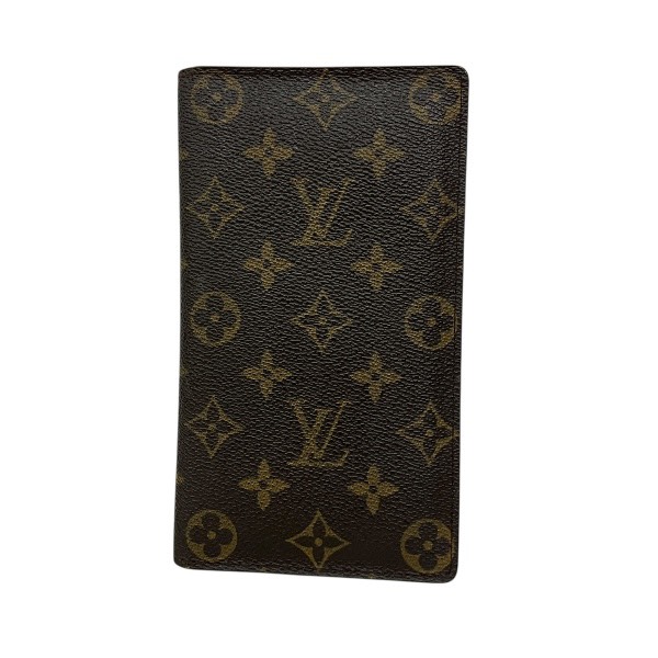 ルイヴィトン Louis Vuitton モノグラム ポルト シェキエカルト クレディ M62225 長財布 ユニセックス 送料無料 【中古】｜ワンダープライス　店