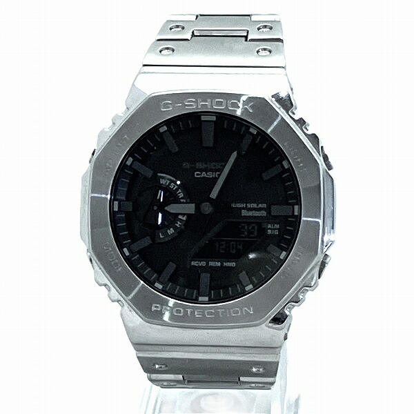 カシオ G-SHOCK GM-B2100BT-1AJF ソーラー 時辰儀 ウォッチ メンズ 貨物輸送無料 【中古】