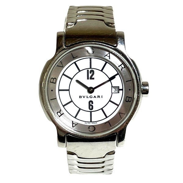 ブルガリ BVLGARI ソロテンポ ST29S クォーツ 時計 腕時計 レディース 送料無料 【中古】