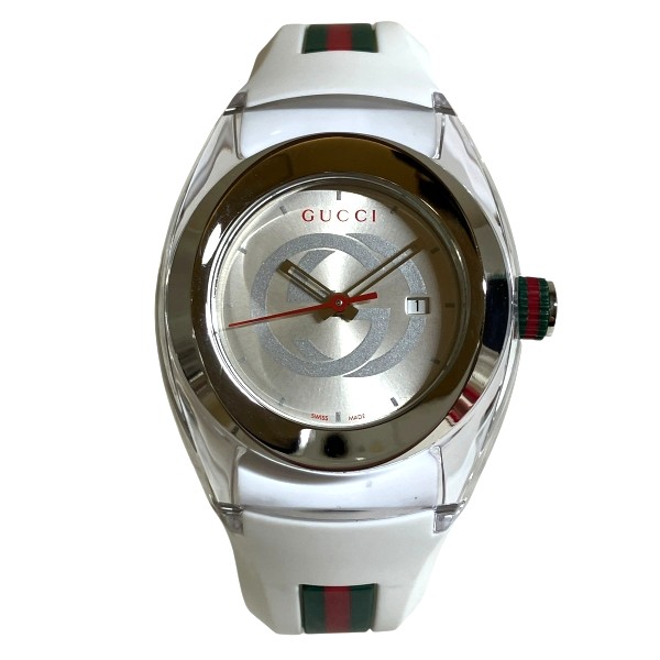 楽天市場】グッチ GUCCI 腕時計 ブレスウォッチ Gチャーム 107 ピンク