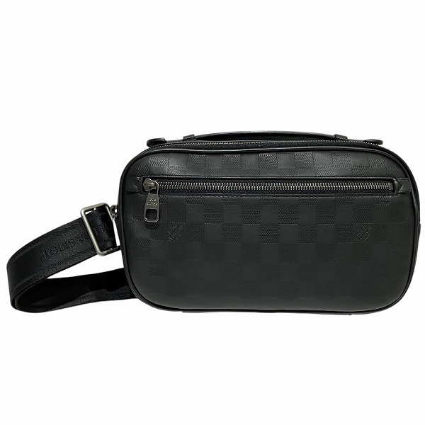 ルイヴィトン Louis Vuitton ダミエアンフィニ アンブレール N41288 御徒面子 ショルダーバッグ メンズ 貨物輸送無料 【中古】
