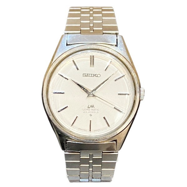 楽天市場】セイコー LORDMATIC 23JEWELS メンズ 腕時計 自動巻き SS