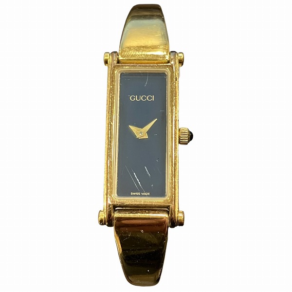 楽天市場】【ウォッチ】GUCCI グッチ バングル ウォッチ ブラック文字