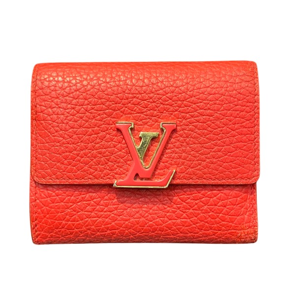 ルイヴィトン Louis Vuitton トリヨン ポルトフォイユ カプシーヌXS M69069 3つ折り紙入れ レディース 貨物輸送無料 【中古】
