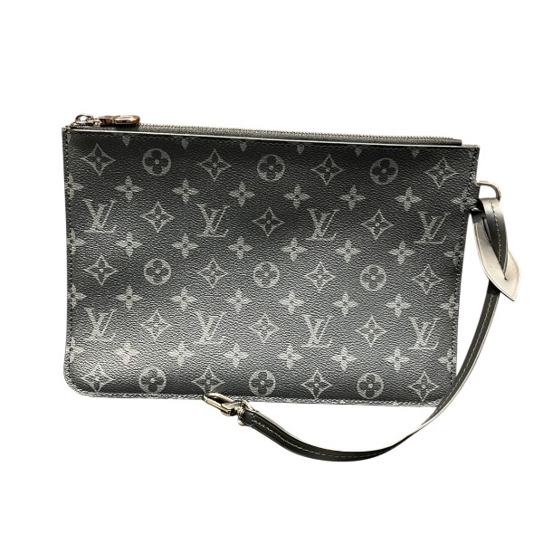 ルイヴィトン Louis Vuitton モノグラムエクリプス カバ ライト 付属ポーチ ブランド小物 ポーチ ユニセックス バッグ 送料無料 【中古】