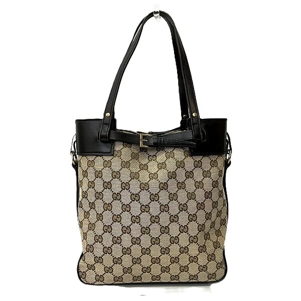グッチ GUCCI GGキャンバス 107757 バッグ ハンドバッグ トートバッグ レディース 送料無料 【中古】|ワンダープライス 店