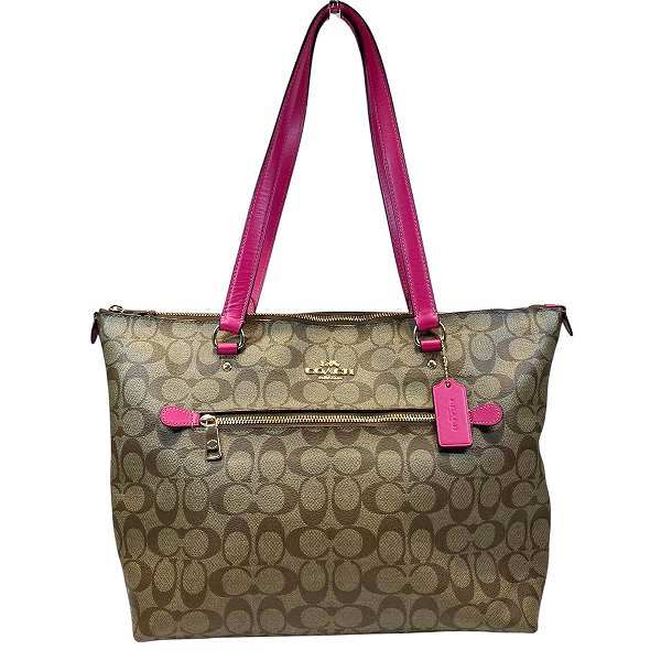 コーチ職 COACH 書き判 79609 御徒面子 ショルダーバッグ トートバッグ レディース 貨物輸送無料 【中古】