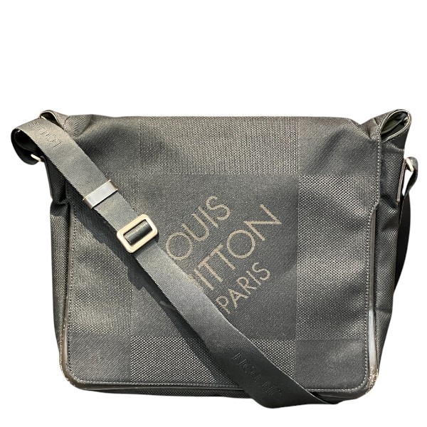 ルイヴィトン Louis Vuitton ダミエ ジェアン メサジェ M93032 ノワール バッグ ショルダーバッグ メッセンジャーバッグ ユニセックス 送料無料 【中古】