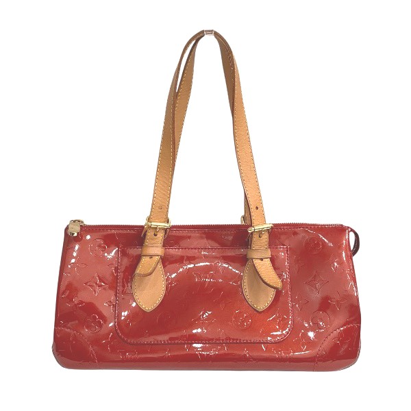 ルイヴィトン Louis Vuitton モノグラムヴェルニ サクラ色木材 大通り M93507 御徒面子 ショルダーバッグ レディース 貨物輸送無料 【中古】