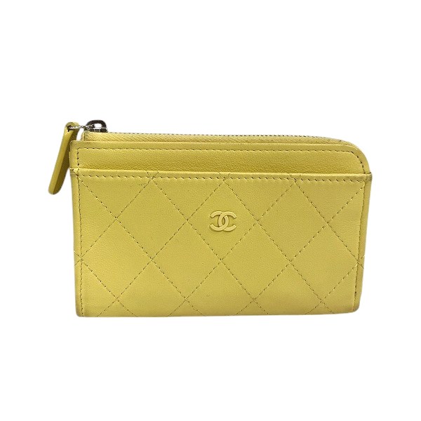 シャネル CHANEL マトラッセ フラグメントケース AP3820 コインケース カードケース レディース 財布 送料無料 【中古】