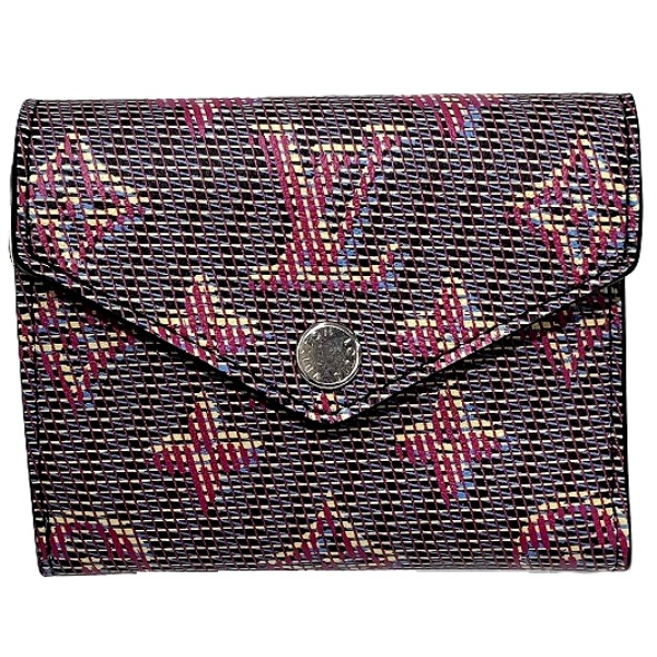 ルイヴィトン Louis Vuitton モノグラムLV受けが良い ポルトフォイユ・ゾエ M68673 3つ折り紙入れ レディース 貨物輸送無料 【中古】