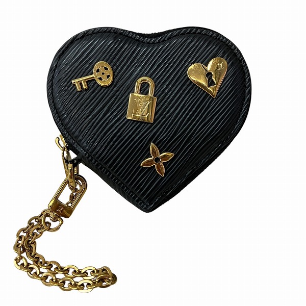 ルイヴィトン Louis Vuitton エピ ポルトモネクールラブロック M63995 コインケース レディース 小物 送料無料 【中古】