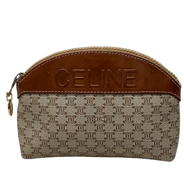 美品　セリーヌ マルチポーチ メイクポーチ バッグ マカダム　化粧ポーチ 楽天市場】【バッグ】CELINE セリーヌ マカダム柄 ポーチ コスメポーチ
