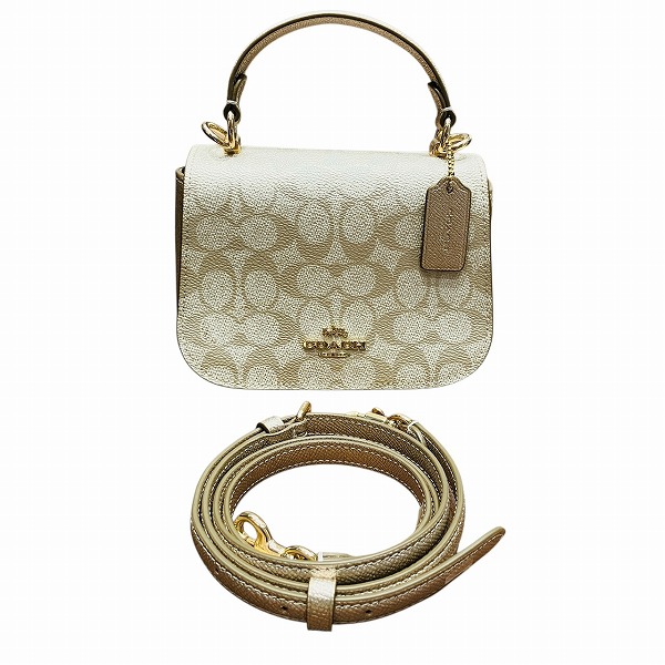 コーチ職 COACH 書き判 CX576 2WAY 御徒面子 ハンドバック ショルダーバッグ レディース 貨物輸送無料 【中古】