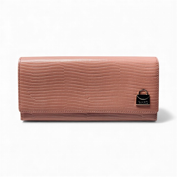 楽天市場】□新品□未使用□ WAKO 和光 ワコー リザード型押しレザー