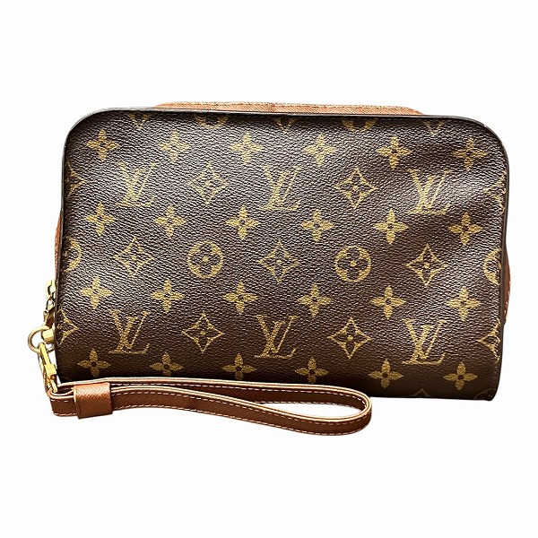 ルイヴィトン Louis Vuitton モノグラム オルセー M51790 御徒面子 クラッチペダル御徒面子 ユニ一発やる 貨物輸送無料 【中古】